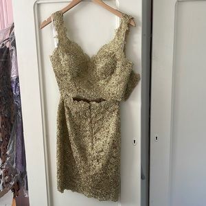 Sherri Hill beautiful 2 piece set only worn once for maybe 3 hours